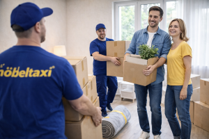 Umzüge professionell organisiert mit dem Möbeltaxi
