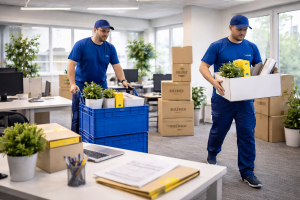 Büroumzug mit dem Möbeltaxi in Dortmund
