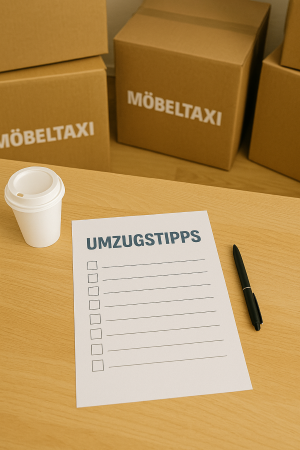Das Möbeltaxi hilft bei Ihrem Umzug in Dortmund